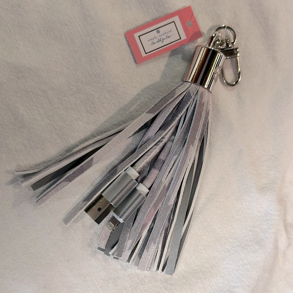 Simply Southern USB Lighting Cable Keychain
